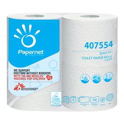 Papier en dispenser Toiletpapier groepsfoto